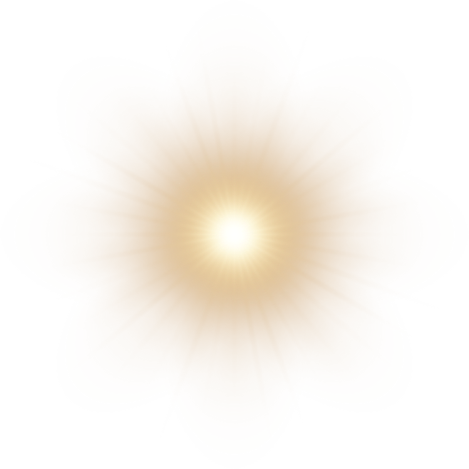 Golden Flare Illustration